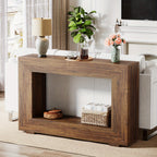 BORG Dark Walnut Entryway Console Table — additional product view 3
