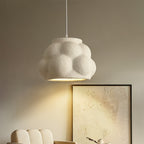Lampada Sospensione Wabi-Sabi Bianca | Design Organico Minimalista Giapponese E27
