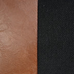 Set 2 Federe Decorative 50x30cm Ecopelle e Nero - Design Geometrico Contemporaneo