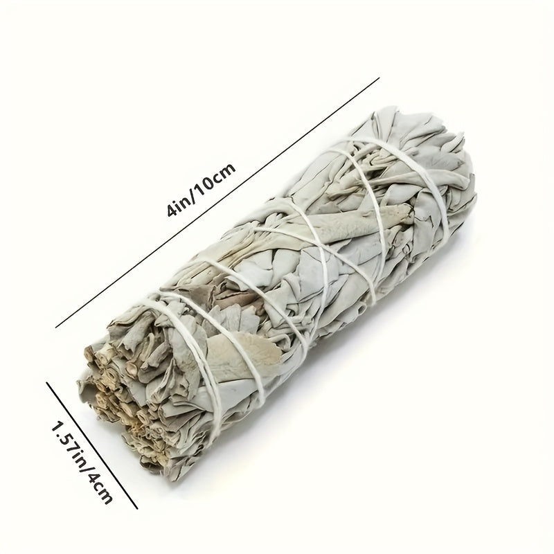 Scented Incense Kit 6 Sticks White Sage Rosemary Artemisia Home Decoration