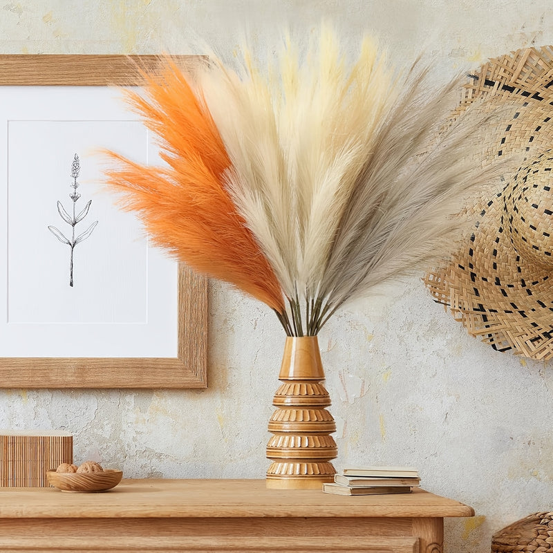 Pampas Grass Artificial 75cm Boho Decor 8 Stems