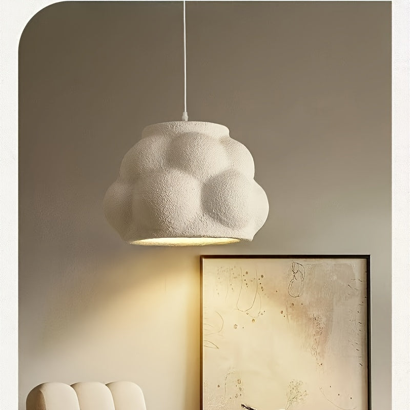 Lampada Sospensione Wabi-Sabi Bianca | Design Organico Minimalista Giapponese E27