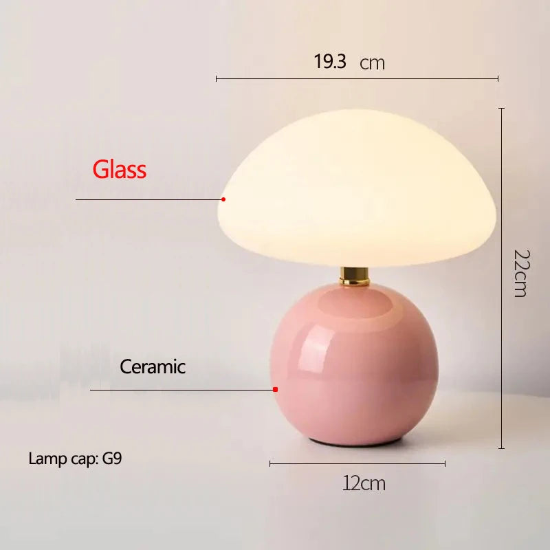 MIRA Mushroom Glass Table Lamp — additional product view 9