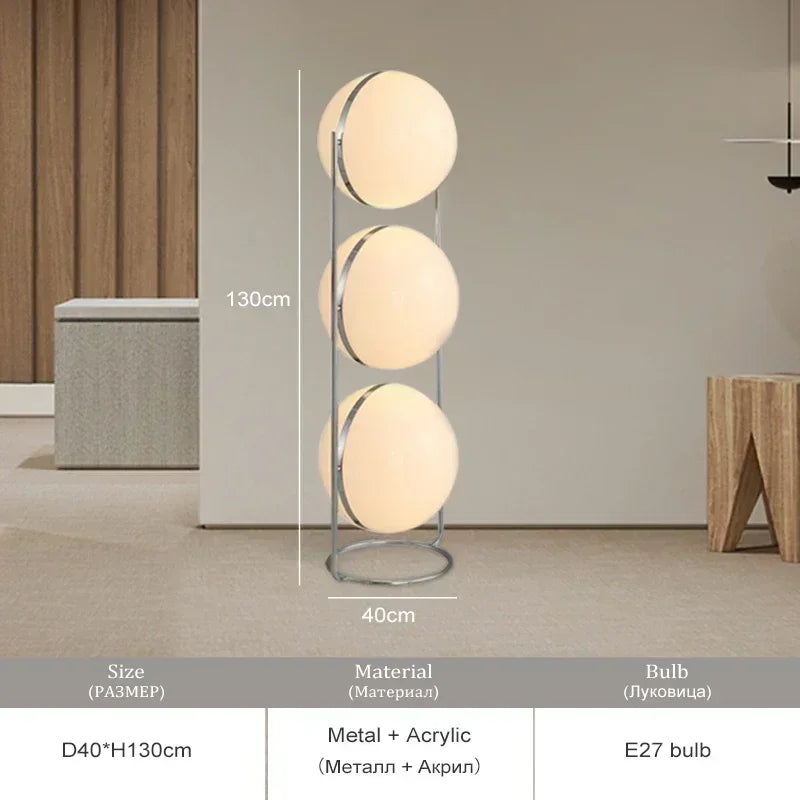 ORBITA Sculptural Sphere Floor Lamp — additional product view 17