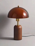 KINU 39 cm wood and acrylic decorative accent table lamp — alternate product view 6