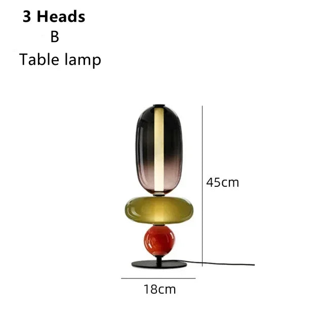 TOTEMA Colored Glass Table and Floor Lamp — additional product view 24