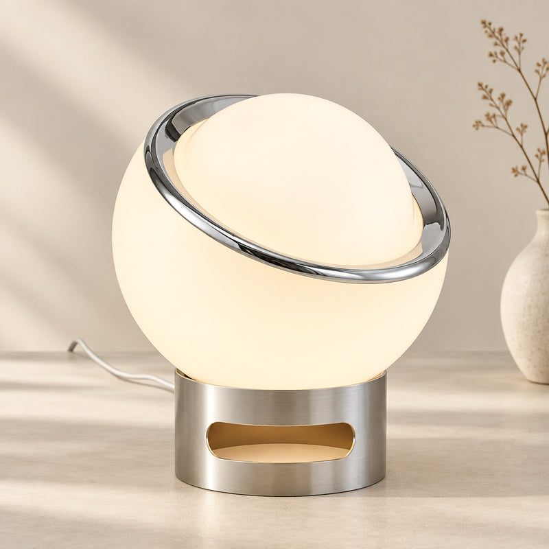 Modern Dome Table Lamp in Metal — additional product view 2