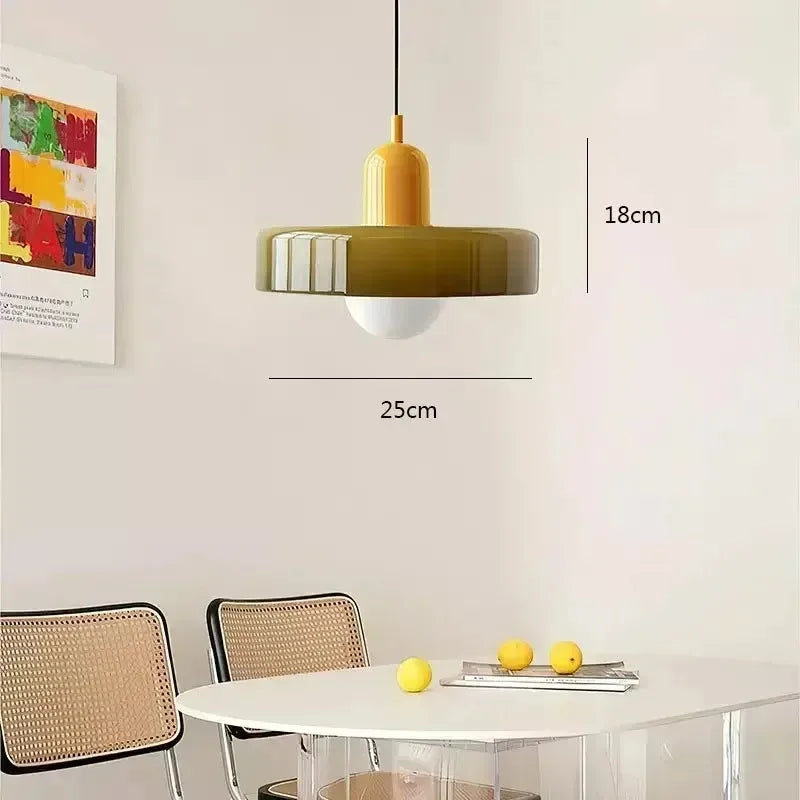 DUET Two-Tone Glass Pendant Light — additional product view 11