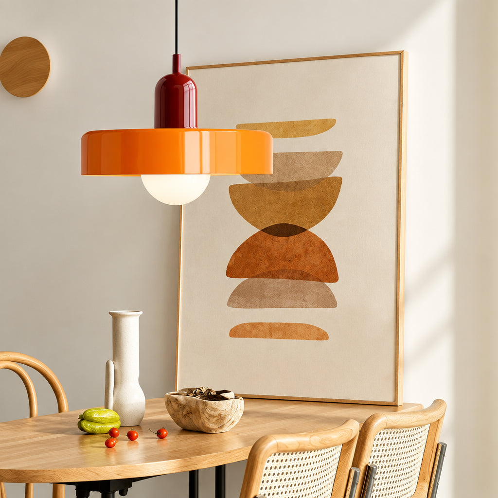 DUET Two-Tone Glass Pendant Light — additional product view 3