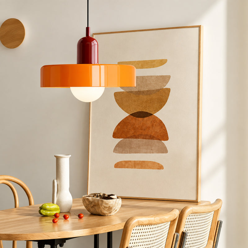 DUET Two-Tone Glass Pendant Light — additional product view 3