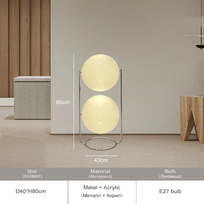 ORBITA Sculptural Sphere Floor Lamp — additional product view 13