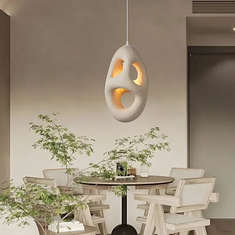 QUIETE Wabi-Sabi Resin Pendant Light — additional product view 4