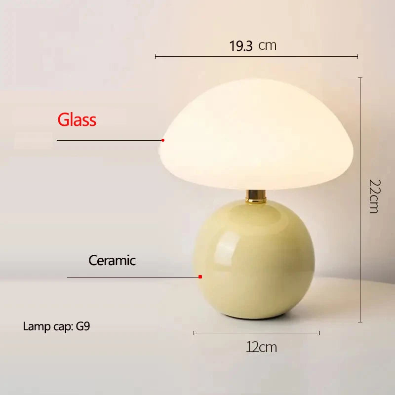 MIRA Mushroom Glass Table Lamp — additional product view 12