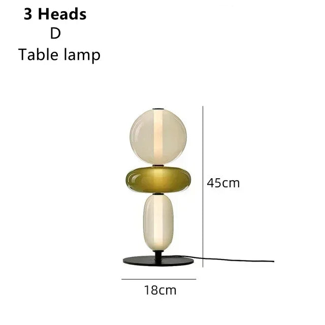 TOTEMA Colored Glass Table and Floor Lamp — additional product view 19