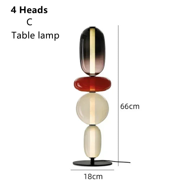 TOTEMA Colored Glass Table and Floor Lamp — additional product view 20