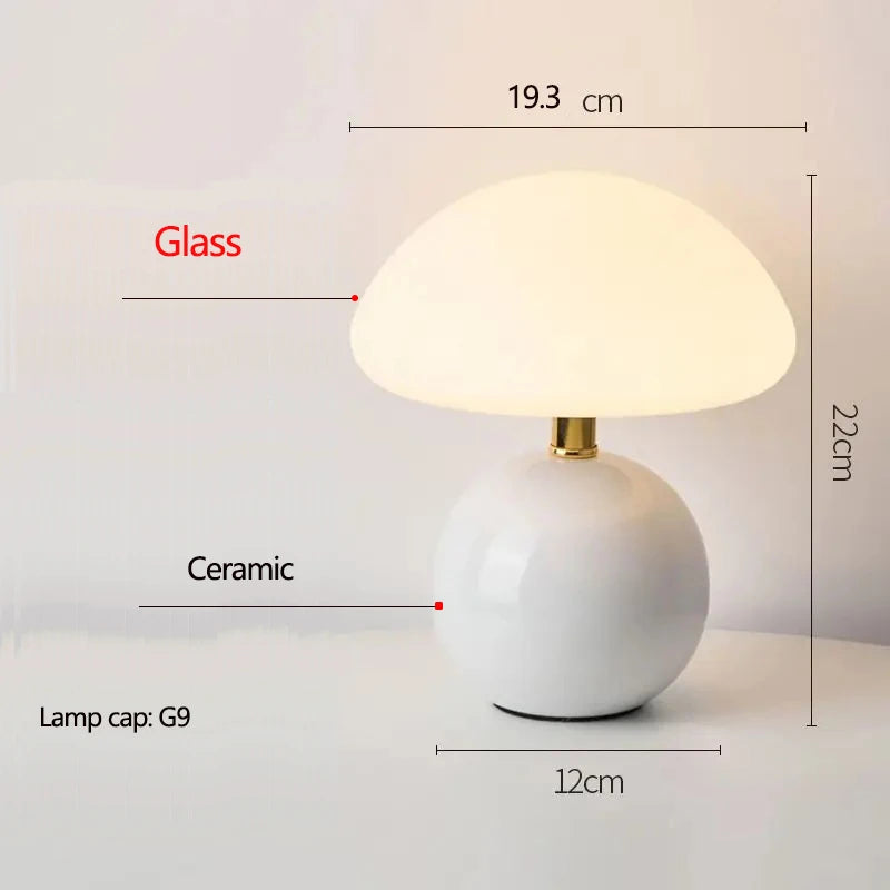 MIRA Mushroom Glass Table Lamp — additional product view 11