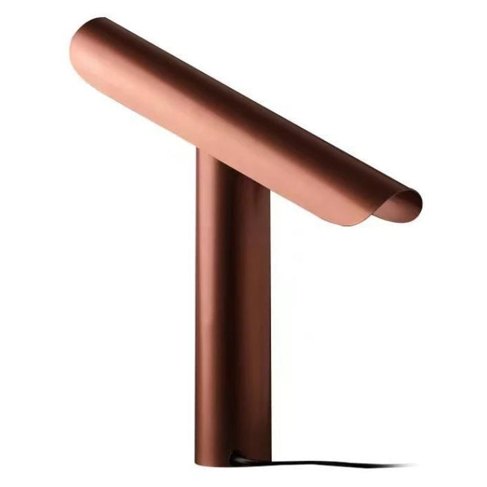 LINEA decorative metal accent lamp with a visible light bulb — alternate product view 6