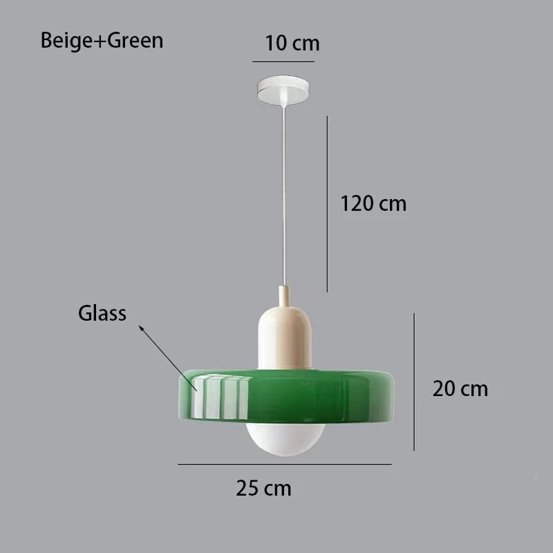 DUET Two-Tone Glass Pendant Light — additional product view 23