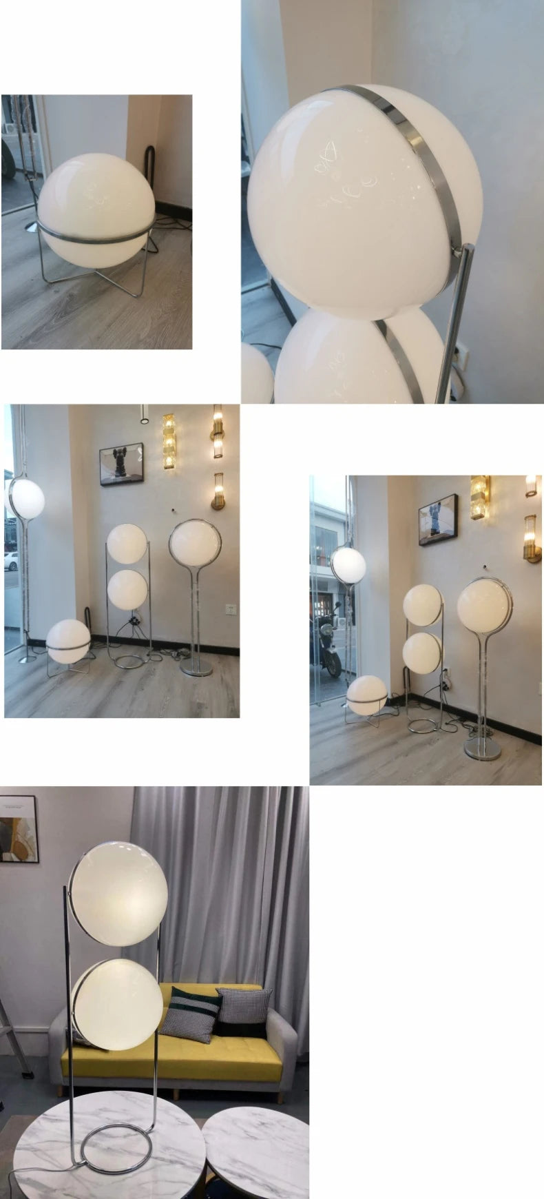 ORBITA Sculptural Sphere Floor Lamp — additional product view 16