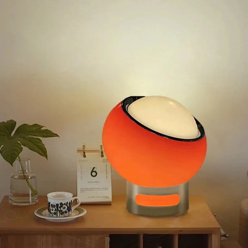 Modern Dome Table Lamp in Metal — additional product view 4