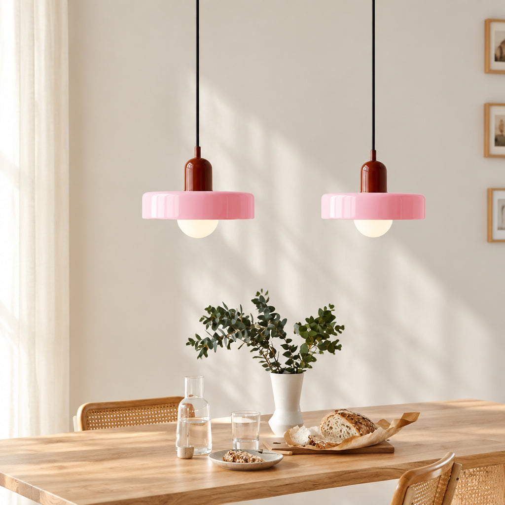 DUET Two-Tone Glass Pendant Light — additional product view 4