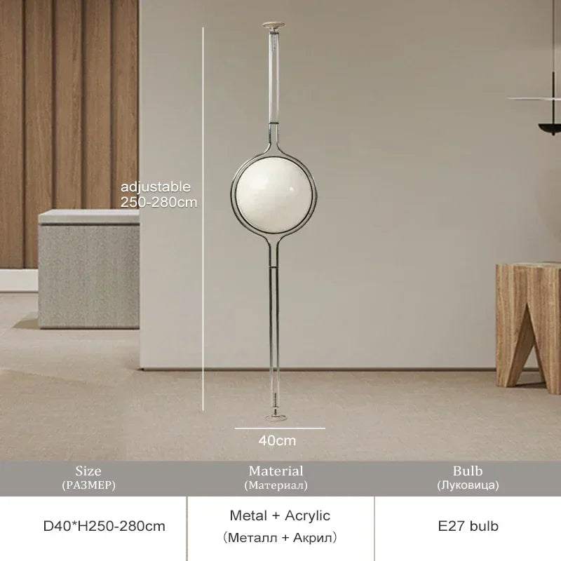 ORBITA Sculptural Sphere Floor Lamp — additional product view 21