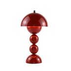 FIORA sculptural LED table lamp with domed shade and spherical details — alternate product view 4