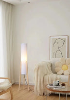 SELVA Solid Wood and Fabric Floor Lamp — additional product view 8