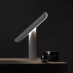 LINEA decorative metal accent lamp with a visible light bulb — alternate product view 3
