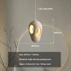 QUIETE Wabi-Sabi Resin Pendant Light — additional product view 8