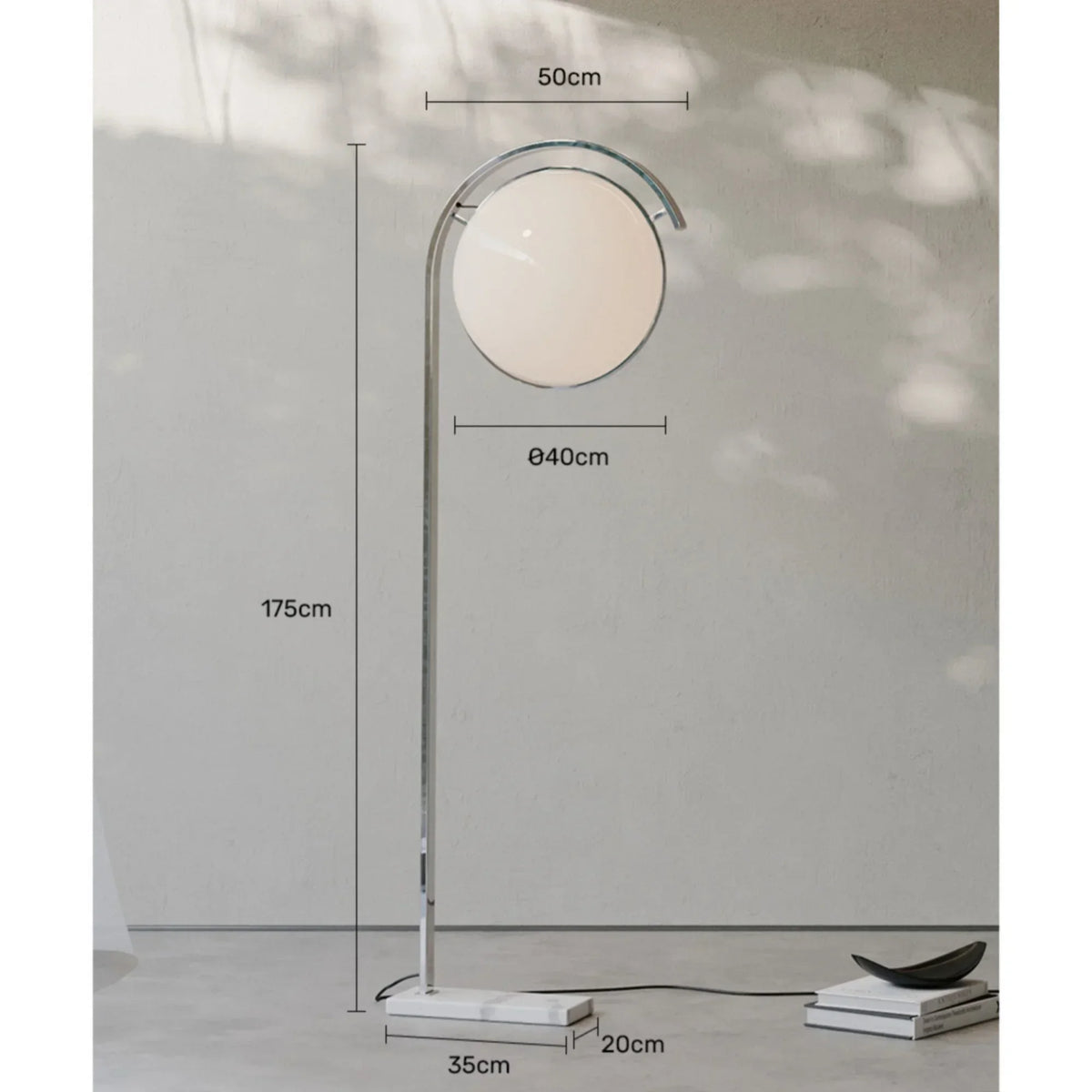 ORBITA Sculptural Sphere Floor Lamp — additional product view 18