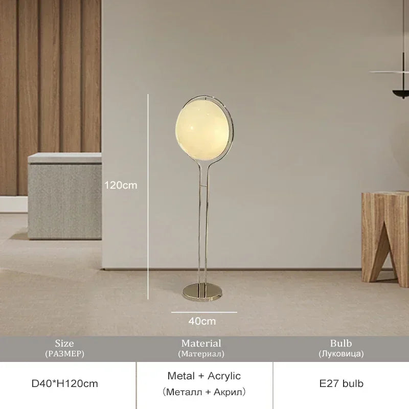 ORBITA Sculptural Sphere Floor Lamp — additional product view 20