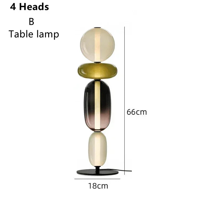 TOTEMA Colored Glass Table and Floor Lamp — additional product view 22