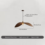 WING Wood and Metal Pendant Light — additional product view 7