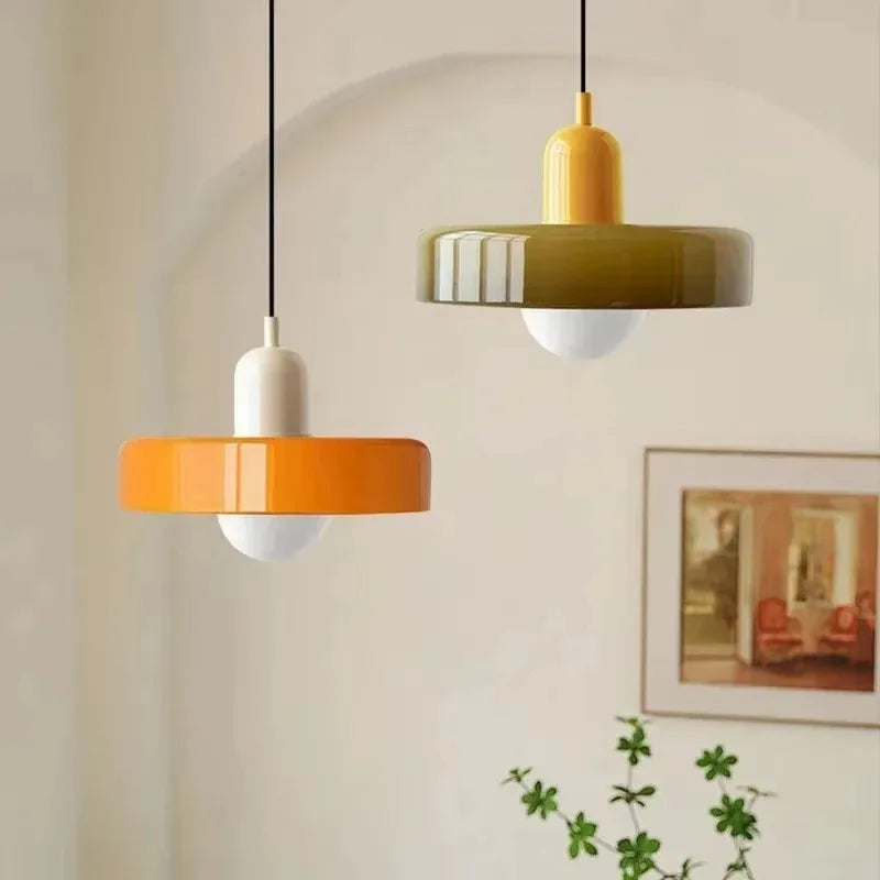 DUET Two-Tone Glass Pendant Light — additional product view 6