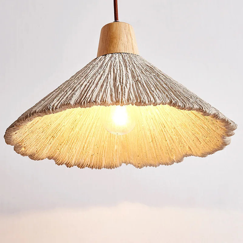 SOLCO Concrete and Wood Pendant Light — additional product view 3