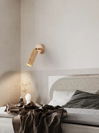 Lampada da Parete Travertino Orientabile 180° LED Design Wabi-Sabi