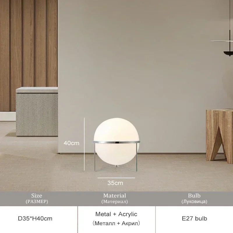 ORBITA Sculptural Sphere Floor Lamp — additional product view 22