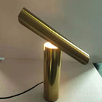 LINEA decorative metal accent lamp with a visible light bulb — alternate product view 10
