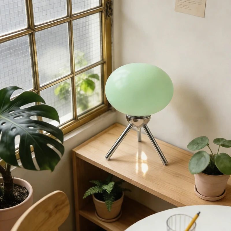 ARLO Glass Globe Tripod Table Lamp — additional product view 3
