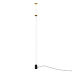 Lampada da terra LED con coni in metallo