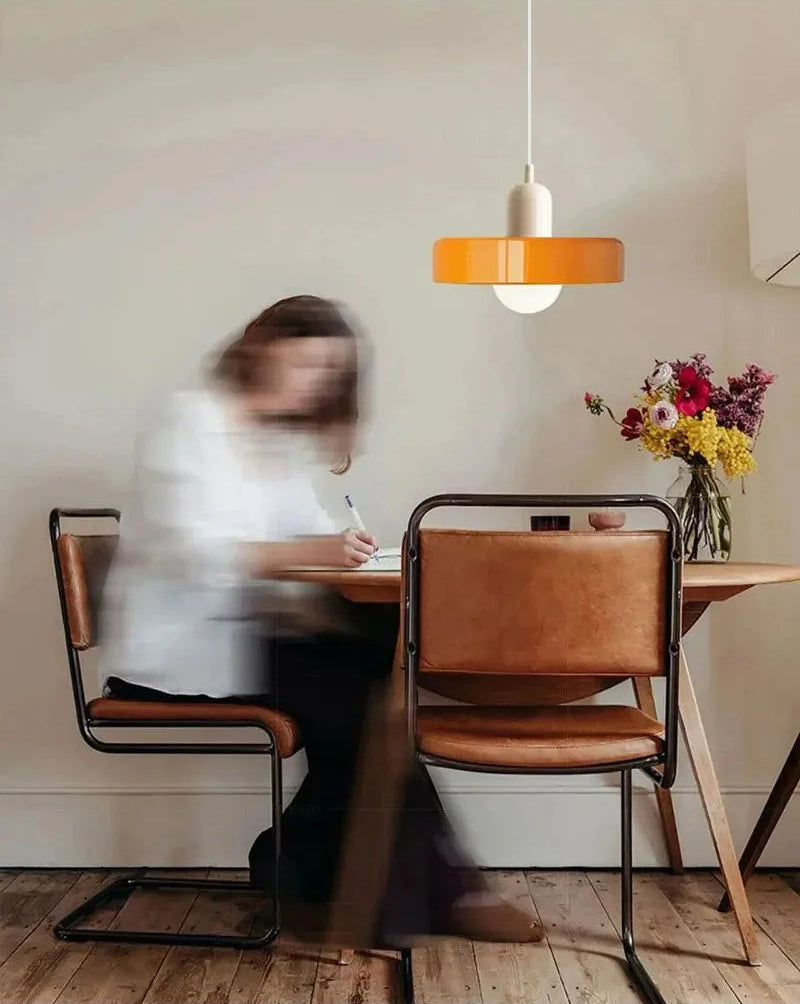 DUET Two-Tone Glass Pendant Light — additional product view 5