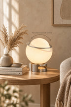 Modern Dome Table Lamp in Metal — additional product view 6