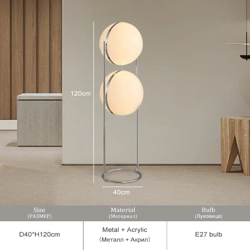 ORBITA Sculptural Sphere Floor Lamp — additional product view 14