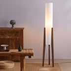 SELVA Solid Wood and Fabric Floor Lamp — additional product view 3