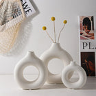 HALO Sculptural Donut Vase