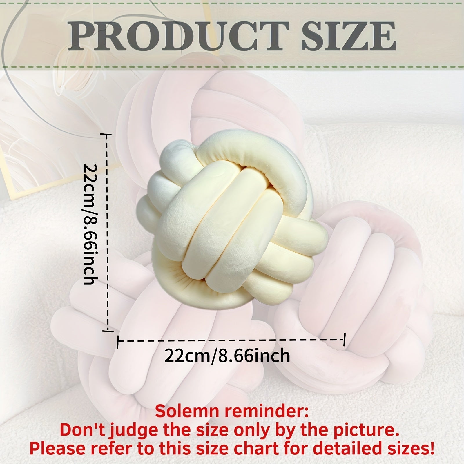 Cuscino Decorativo a Nodo in Velluto - Set 2/3/4 Pezzi - Design Geometrico Minimalista 22x22cm