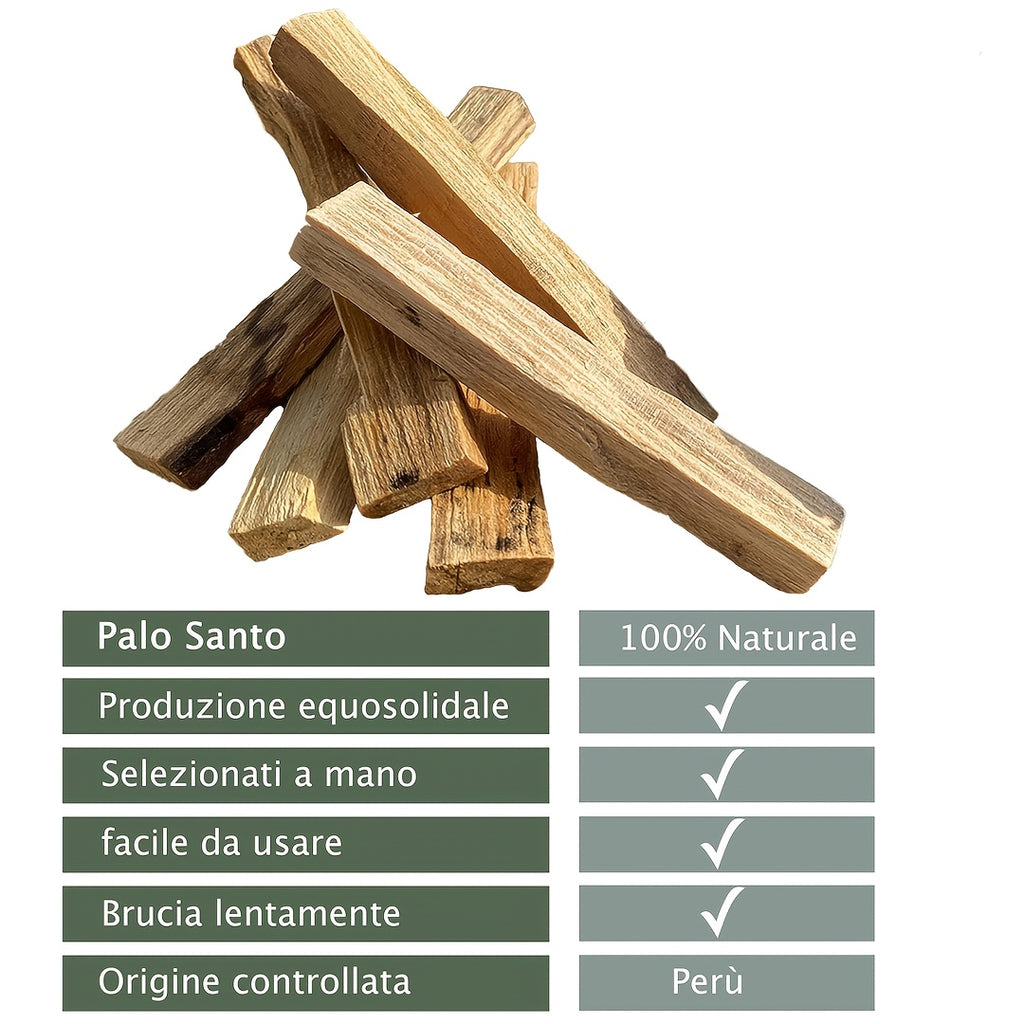 Kit Incenso Profumatore 6 Bastoncini Salvia Bianca Rosmarino Artemisia Decorazione Casa