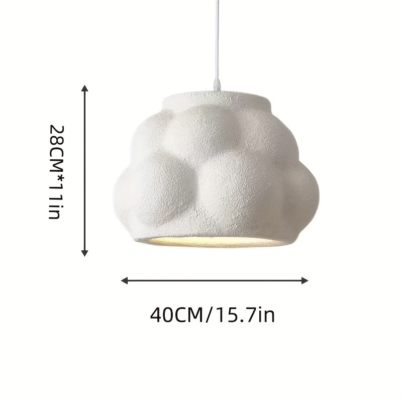 Lampada Sospensione Wabi-Sabi Bianca | Design Organico Minimalista Giapponese E27