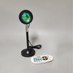 Sunset Projector Lamp LED RGB 16 Colors with Remote Control USB